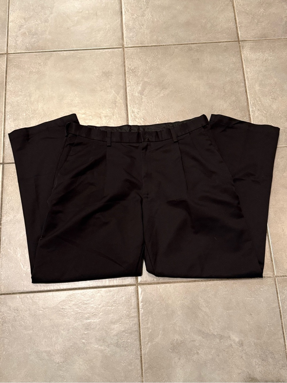 Haggar Black Dress Pants 36x31